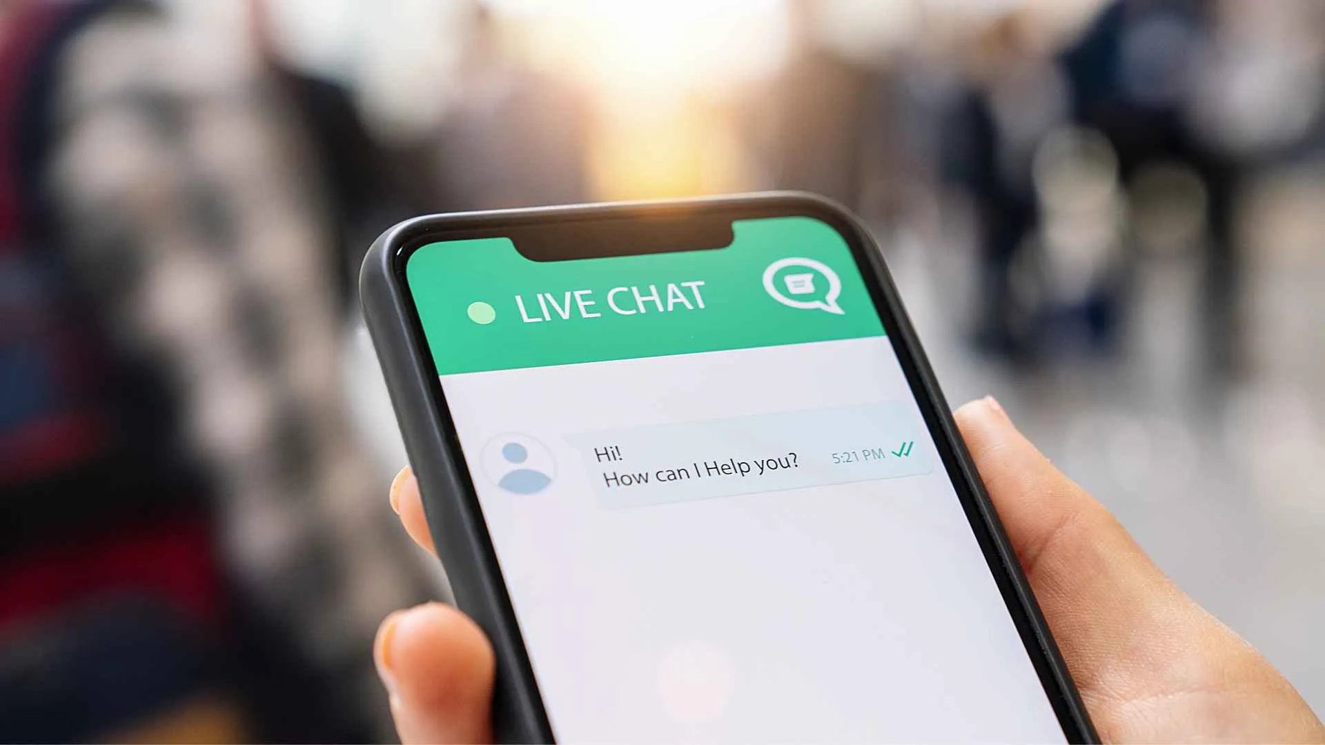 Chat on phone